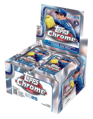 2025 Topps Chrome MLB Baseball JUMBO Box